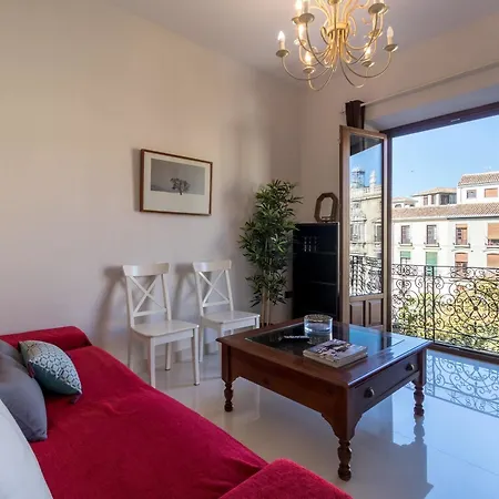 With 3 Bedrooms In Granada, With Wonderful View, Balcon Apartment *